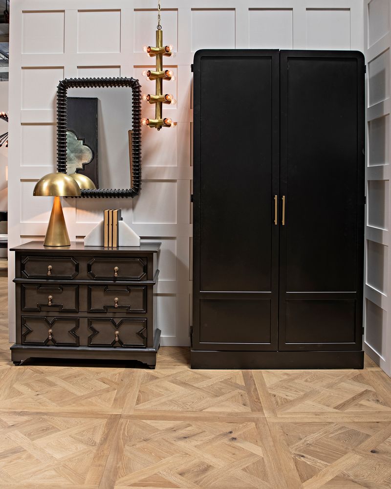 Tresor Hutch Bookcases, Tall Cabinets + Shelving GHUT152MTB 00842449132870