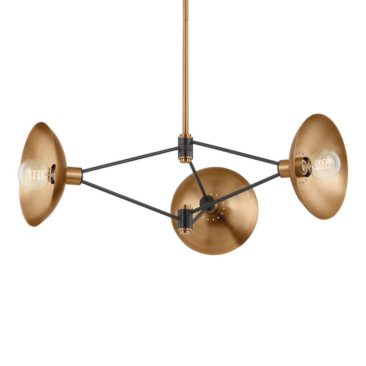 Troy Lighting Axel Chandelier Chandeliers troy-F1036-PBR/SBK 197292072034