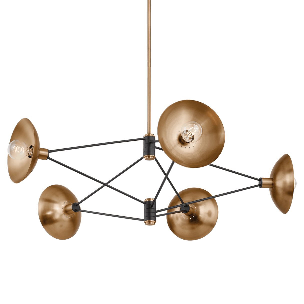 Troy Lighting Axel Chandelier Chandeliers troy-F1050-PBR/SBK 197292072072