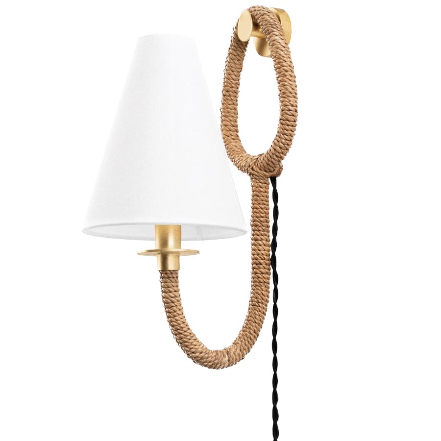 Troy Lighting Deaver Plug-In Sconce Lighting troy-B6036-PBR