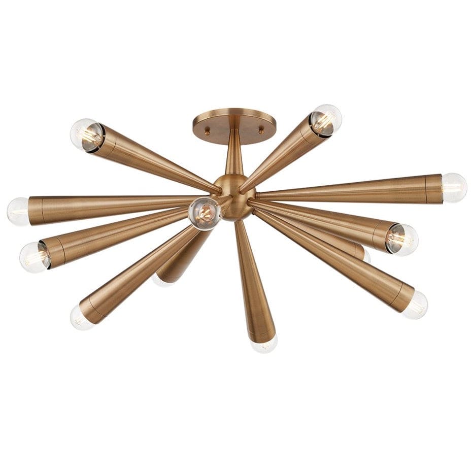 Troy Lighting Keanu Semi Flush Mount Wall Sconces troy-C1030-PBR