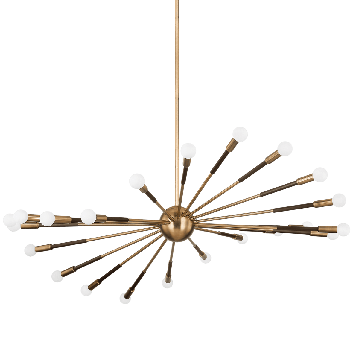 Troy Lighting Obie Chandelier Chandeliers troy-F3051-PBR/BRZ