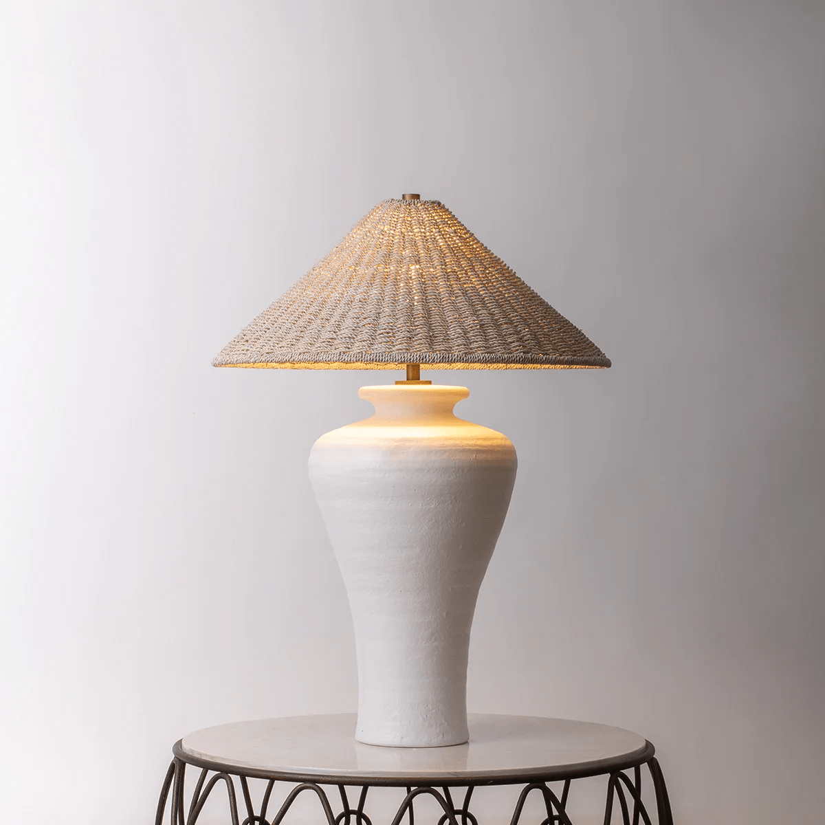 Troy Lighting Pezante Table Lamp Table Lamps troy-PTL1029-PBR/CLW