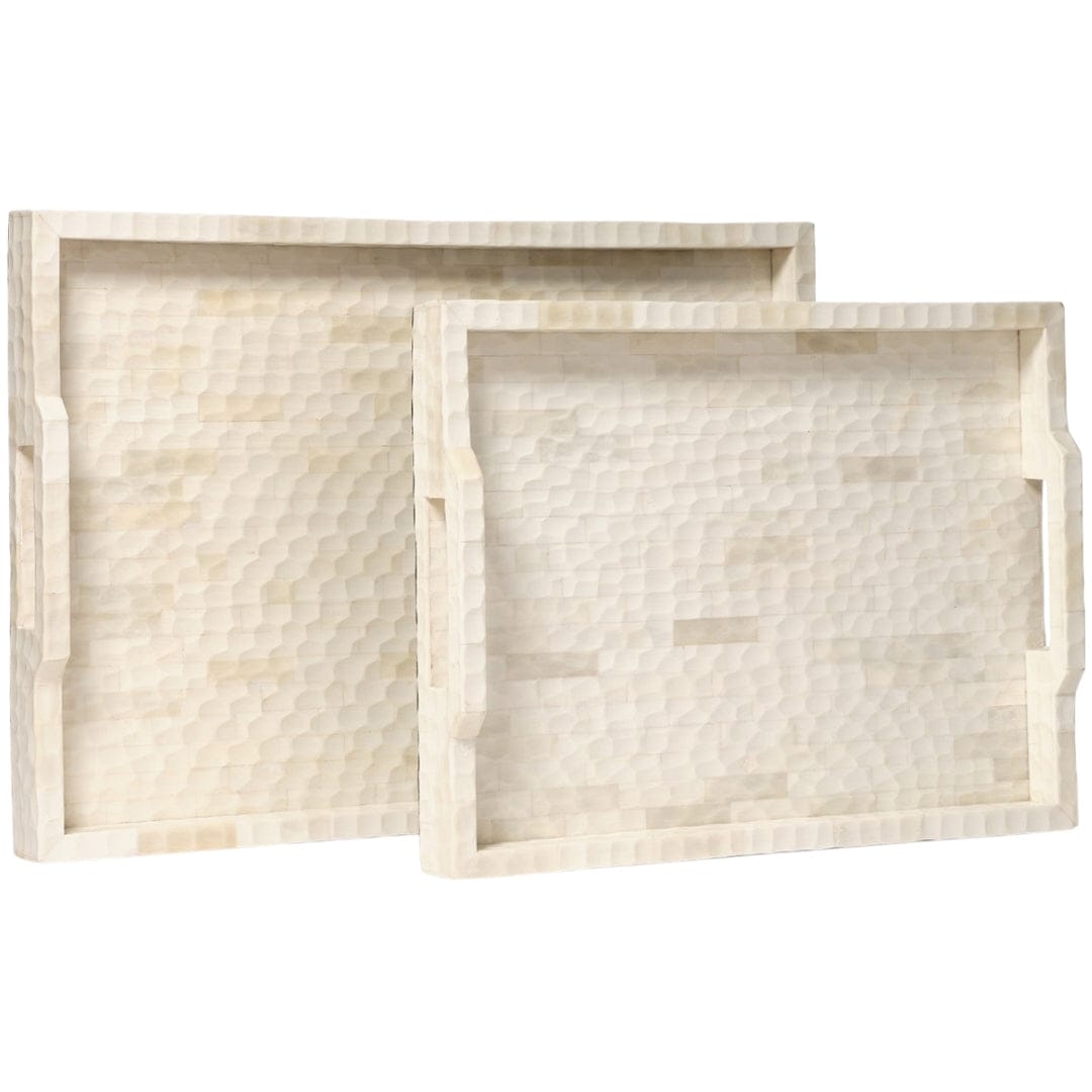 Tucker Tray Set (Set of 2) Trays OBJTUCKERTRWHS/2