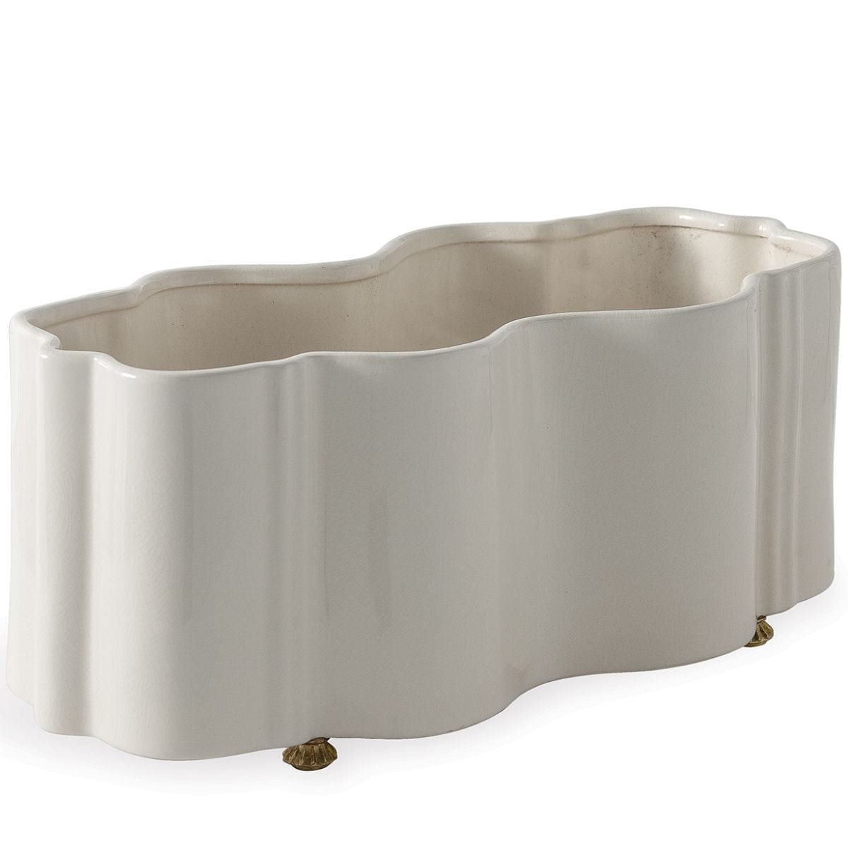 Tuscan Scallop Planter Planter