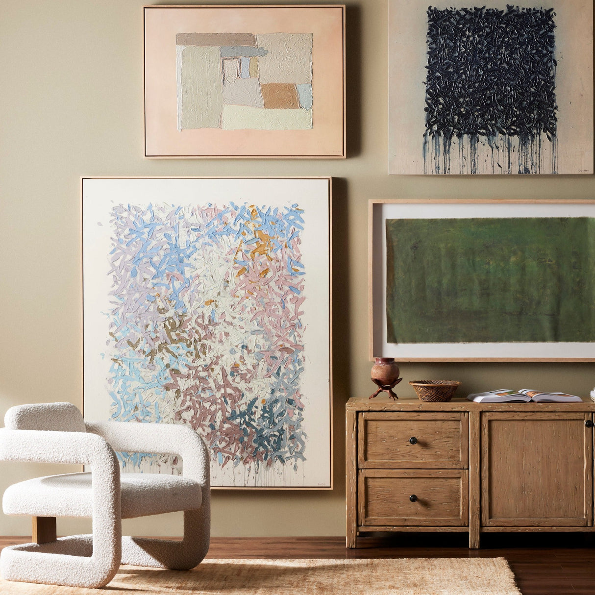 Tyler Guinn Earthenware Art four-hands-240173-001 801542209414