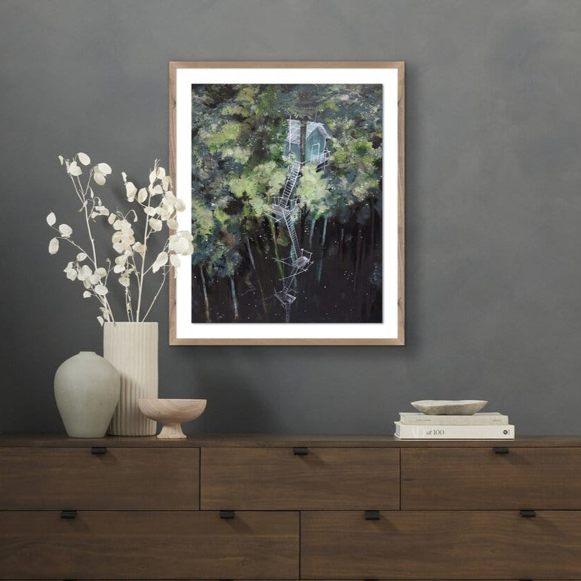 Up In The Trees by Peter De Boer Wall Art