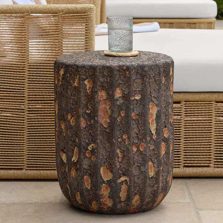 Uriah Indoor/Outdoor Stool Outdoor Furniture