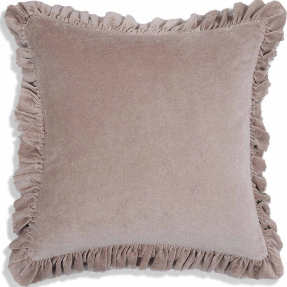 Valencia Distressed Velvet Pillow Pillow & Decor TOV-C18690