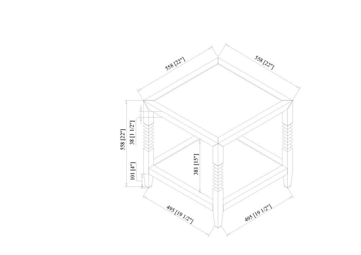 Vansaar End Table End Table VANS001-222222 889292886475