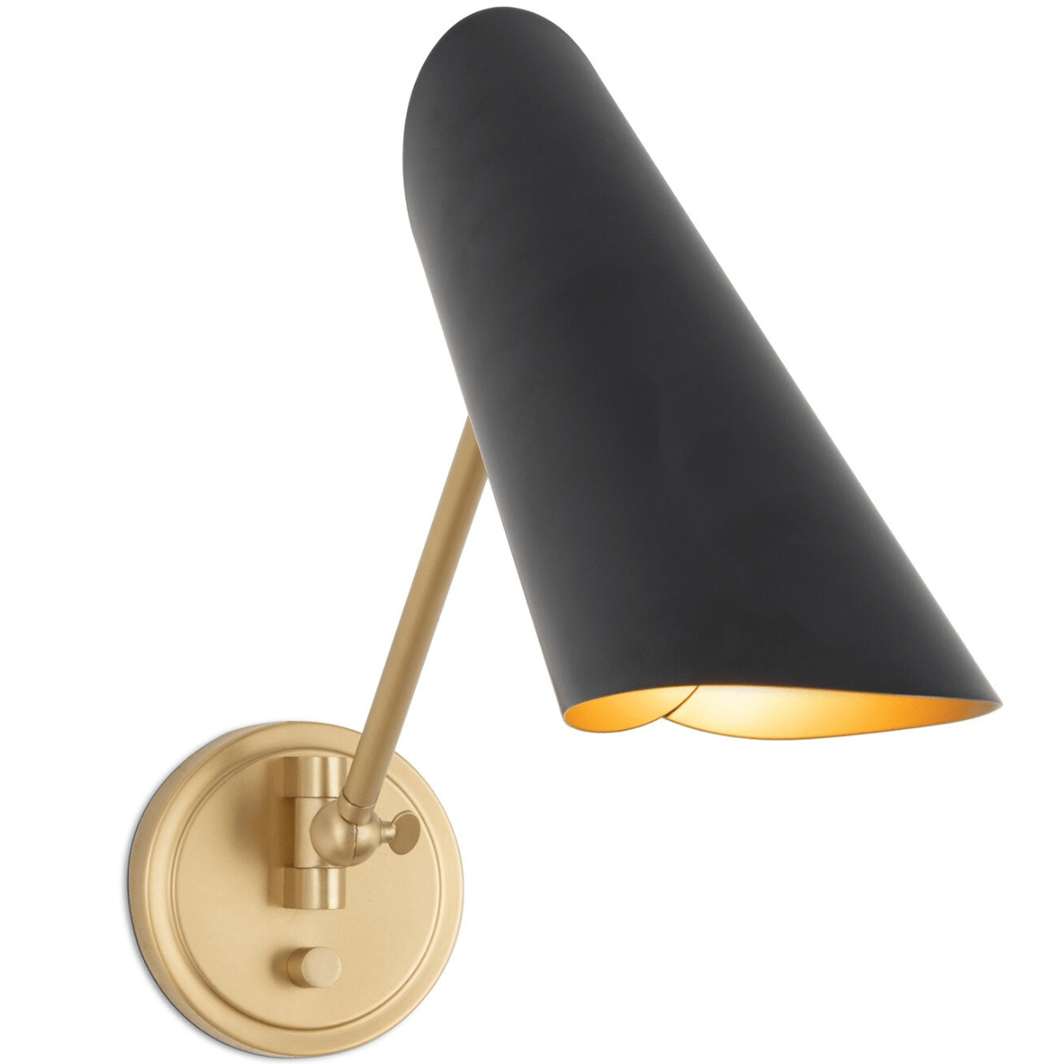 Vest Single Arm Sconce Wall Sconces 15-1249BBNB