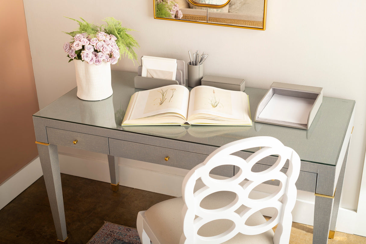 Villa & House Claudette Desk - Grey Furniture