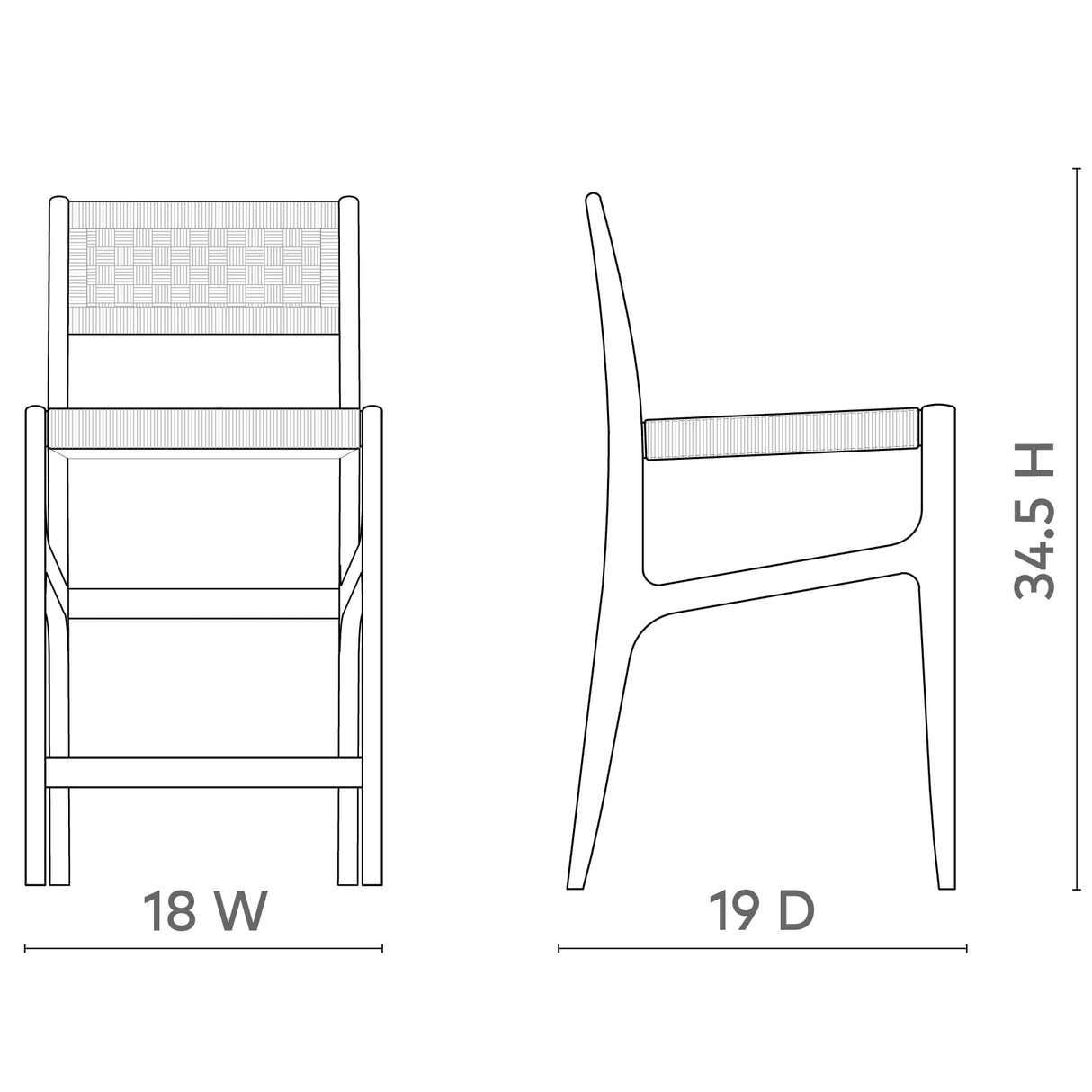 Villa & House Eva Counter Stool Counter Stools