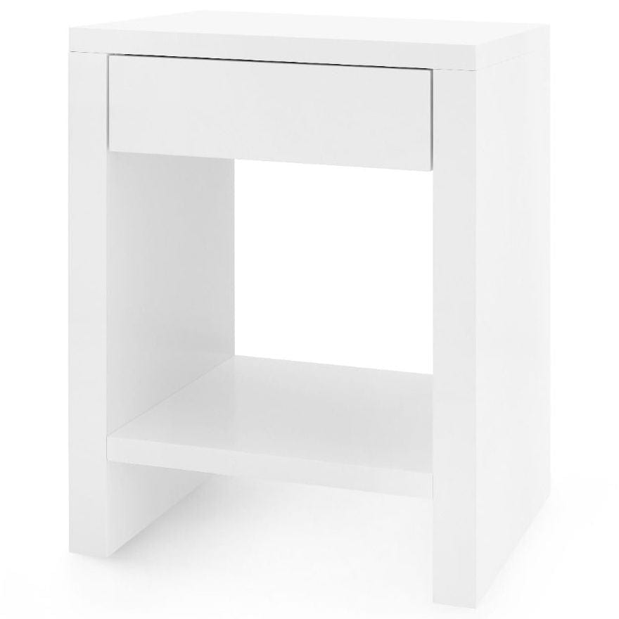 Villa & House Morgan 1-Drawer Side Table Furniture