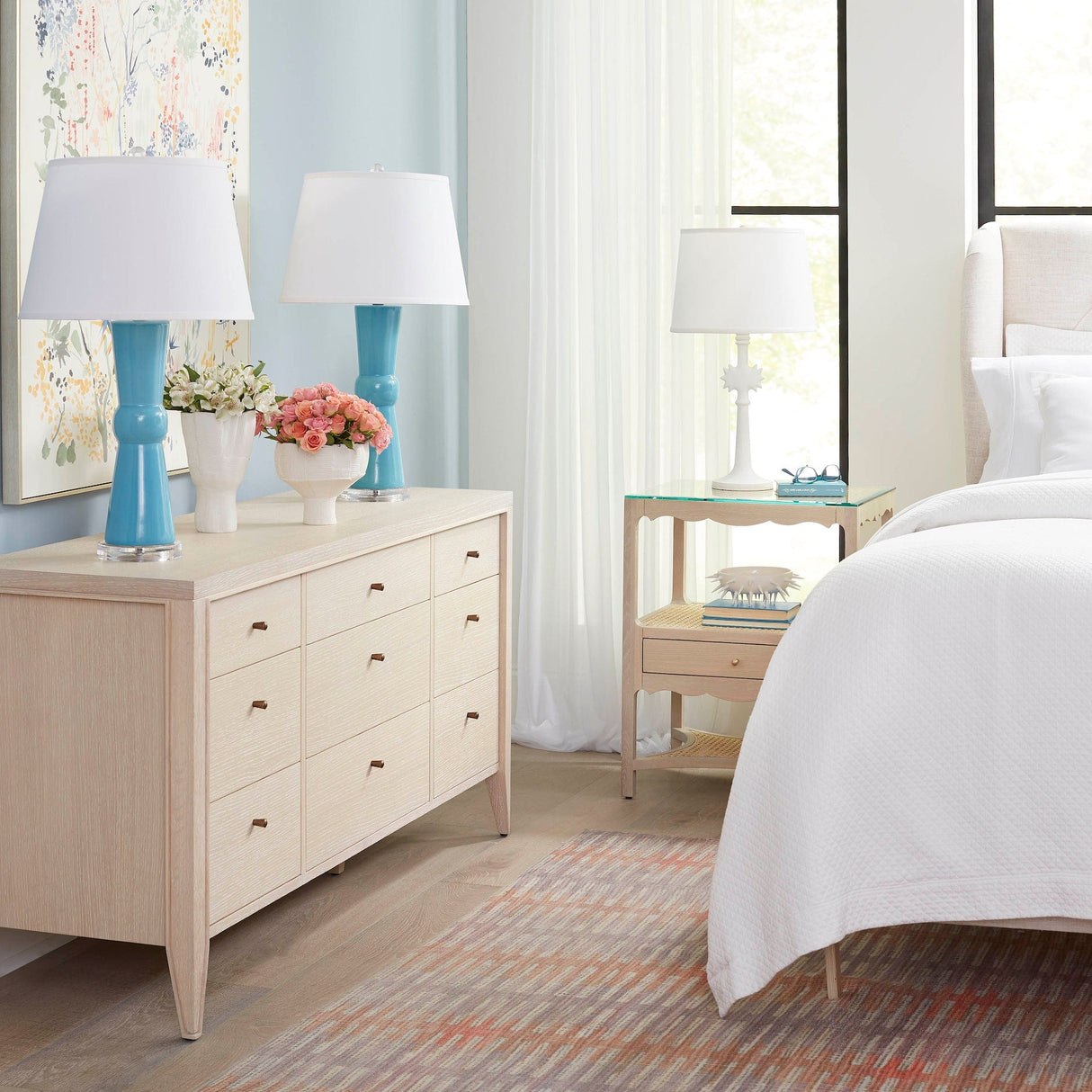 Villa & House Paola 9-Drawer Extra Large Dresser Furniture