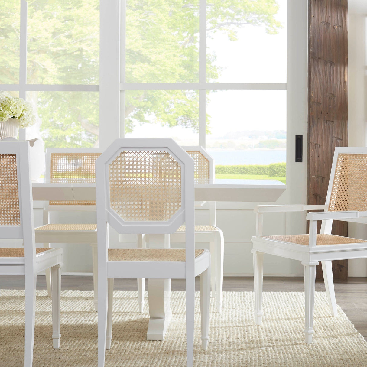 Villa & House Porto Dining Table in White Furniture villa-house-POR-375-09-TB