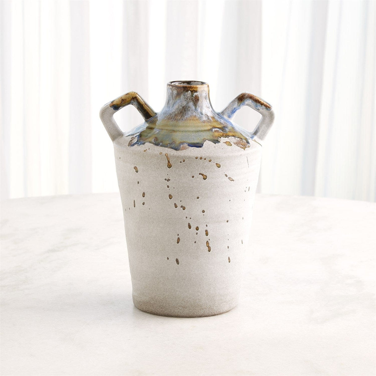 Volcan Handled Jar Vases