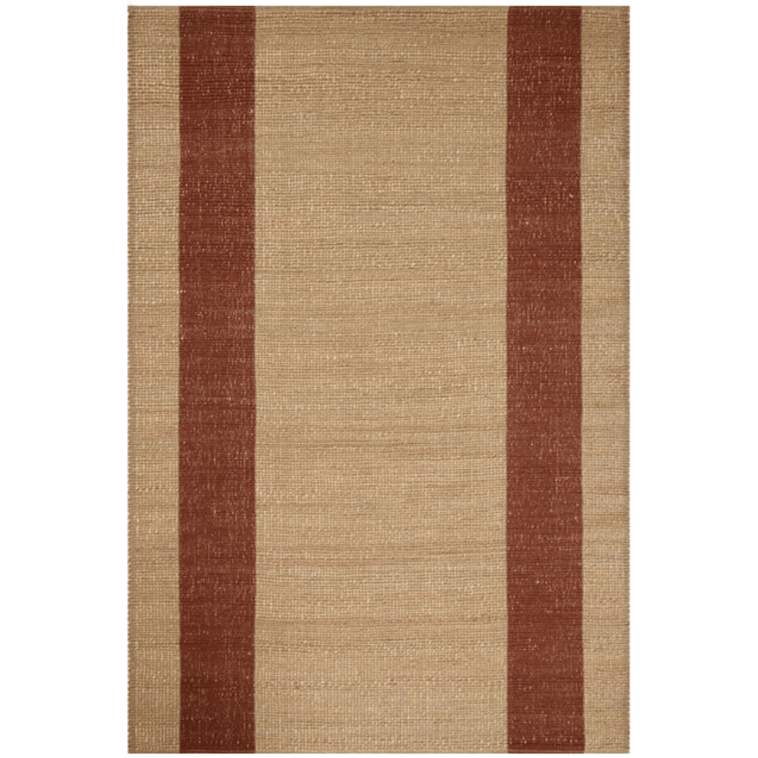 Weatherstaff Natural/Brick Rug Area Rugs WTHRWTS-02NABK2339