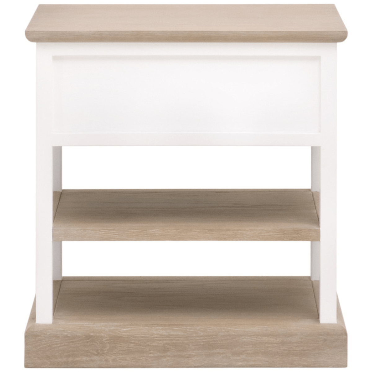 Weave 1-Drawer Side Table 8081-1.SGRY-OAK/WPO