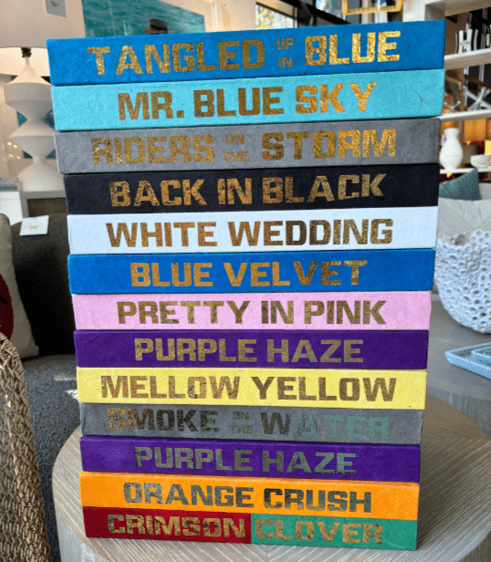 White Wedding Song Book Decorative Objects GL-SONG-COLOR-WHT-XL 123456750418