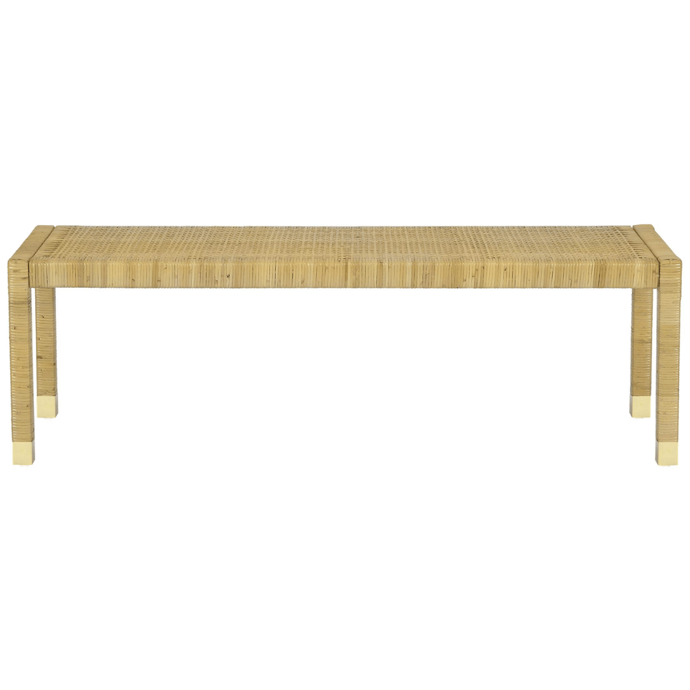 Whitney Rattan Bench Bench
