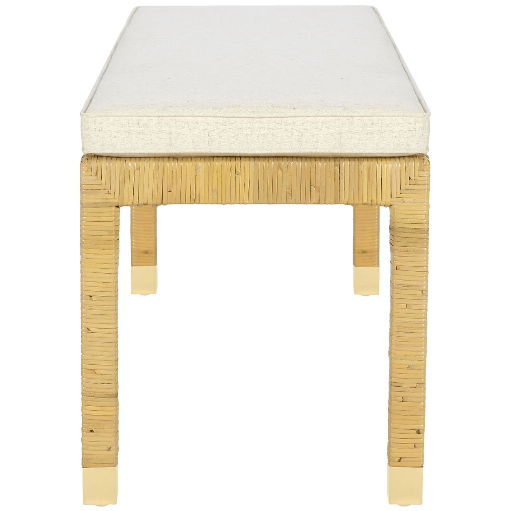 Whitney Rattan Bench Bench