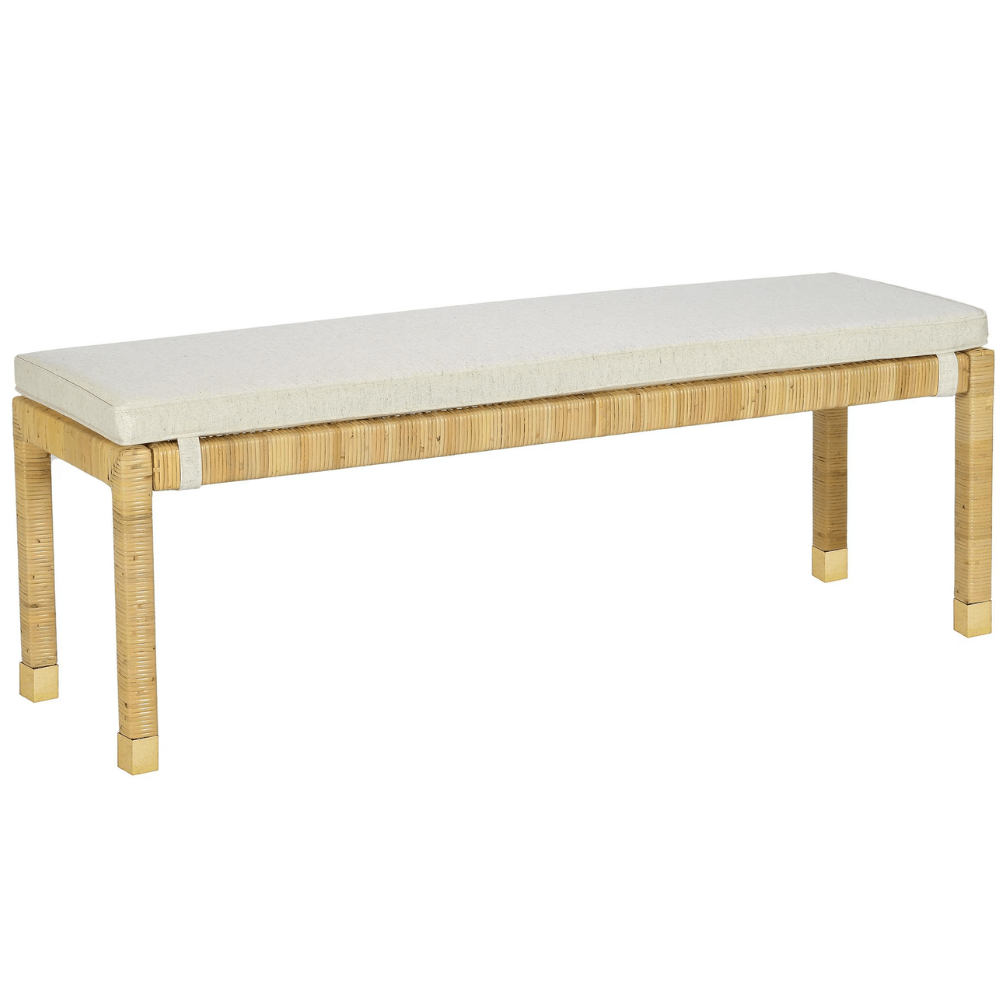 Whitney Rattan Bench Bench