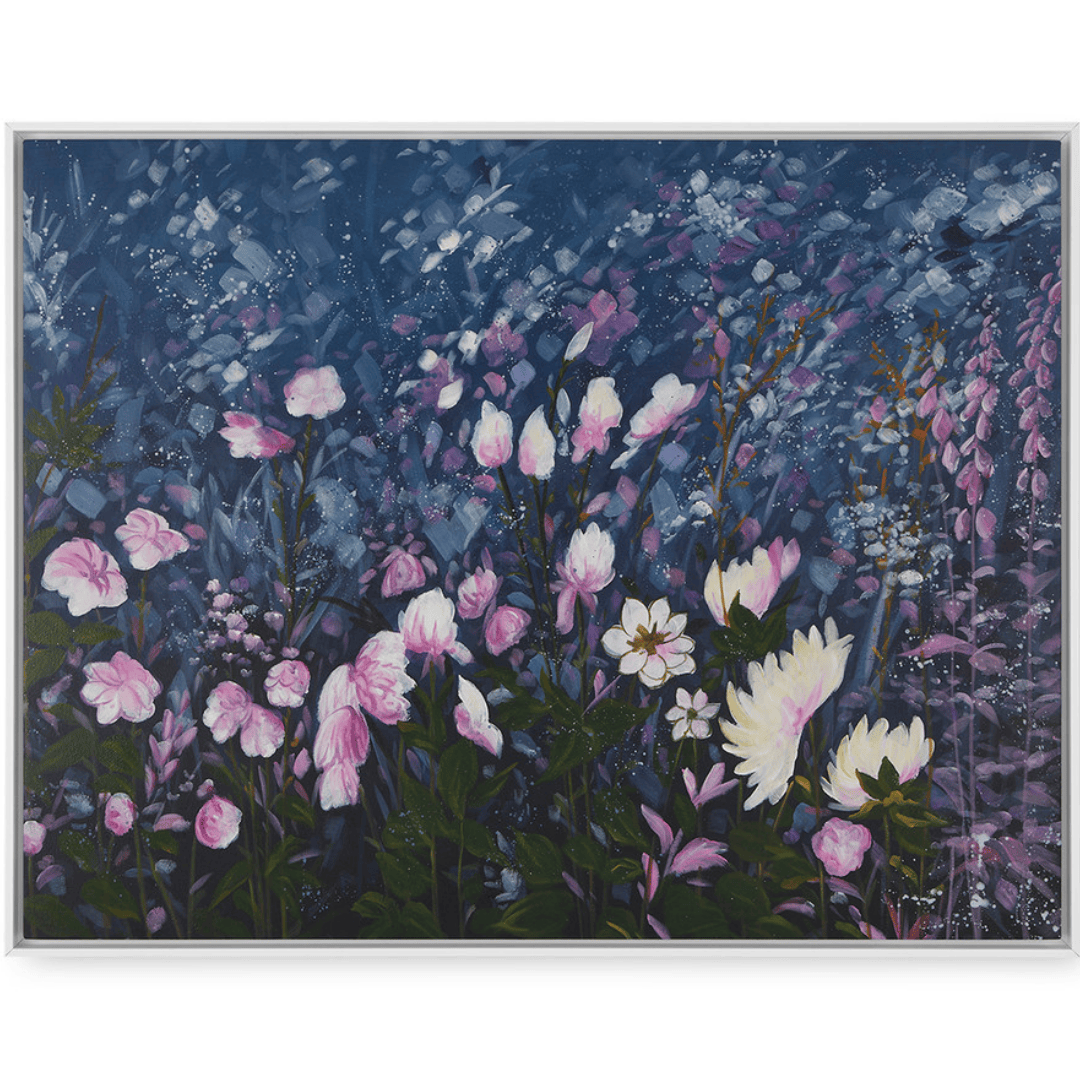 Wildflower Framed Canvas Painting WFL-675-08