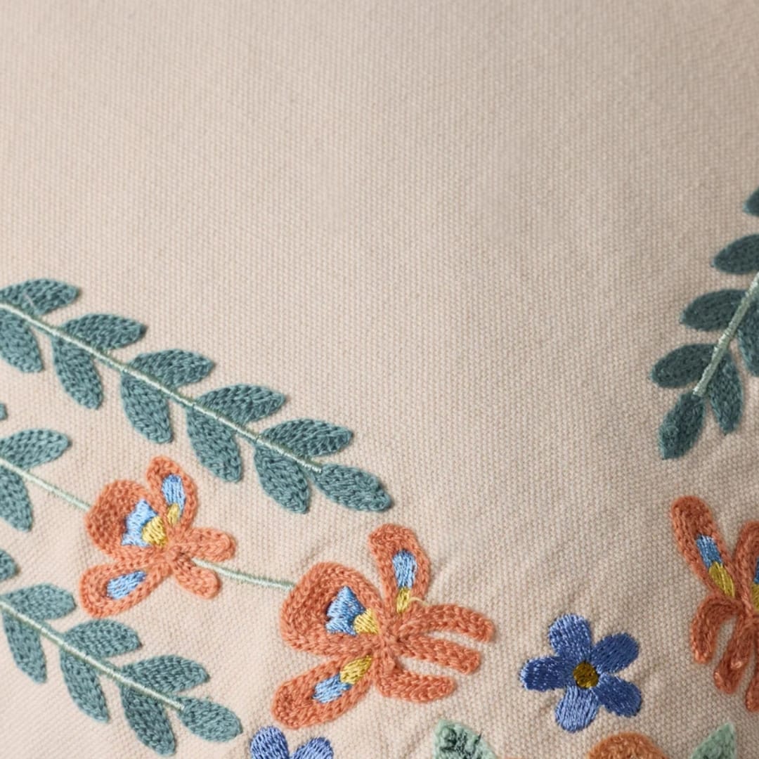 Willow Border Pillow Throw Pillows