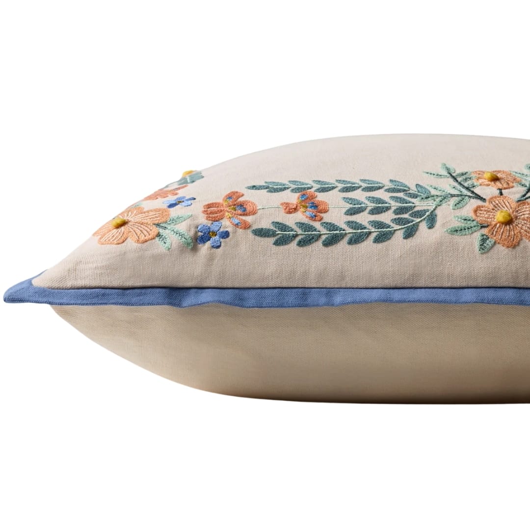 Willow Border Pillow Throw Pillows