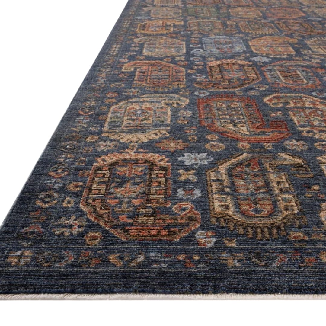 Winchester Navy/Multi Rug Area Rugs