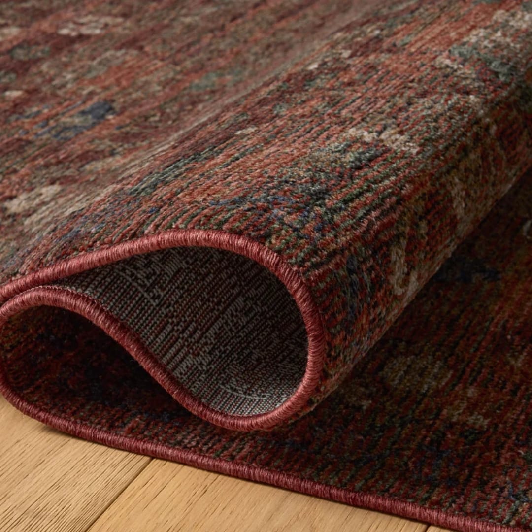 Winchester Ruby/Mushroom Rug Area Rugs