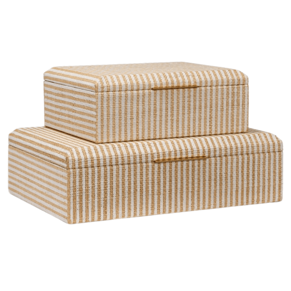 Winslow Box (Set of 2) Decorative Object OBJWINSLOBXRFNTWHS2