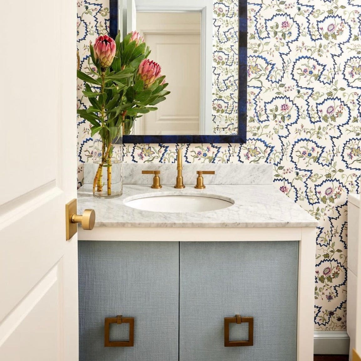 Worlds Away April Bath Vanity Bedding and Bath APRIL LB