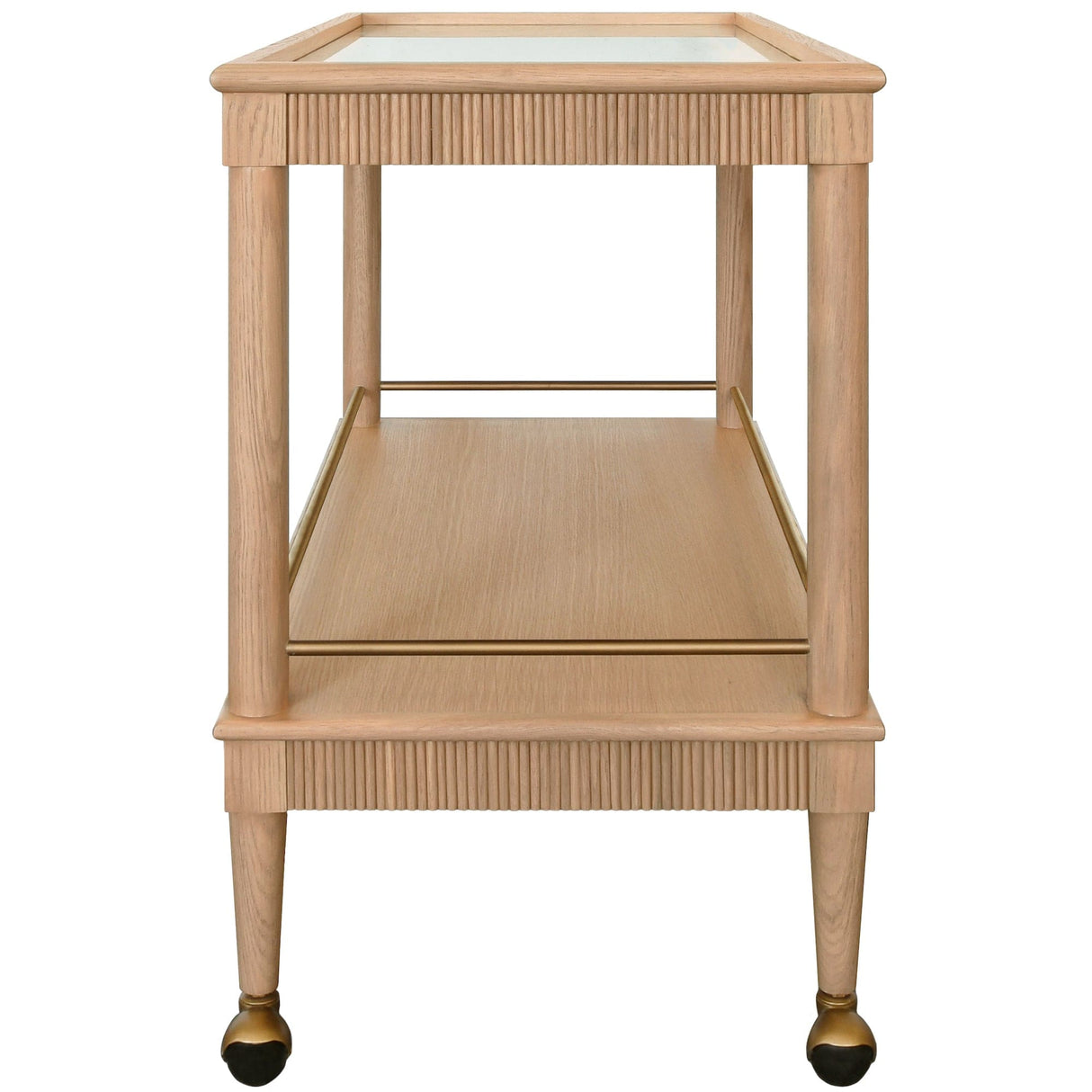 Worlds Away Dublin Bar Cart Bar Cart