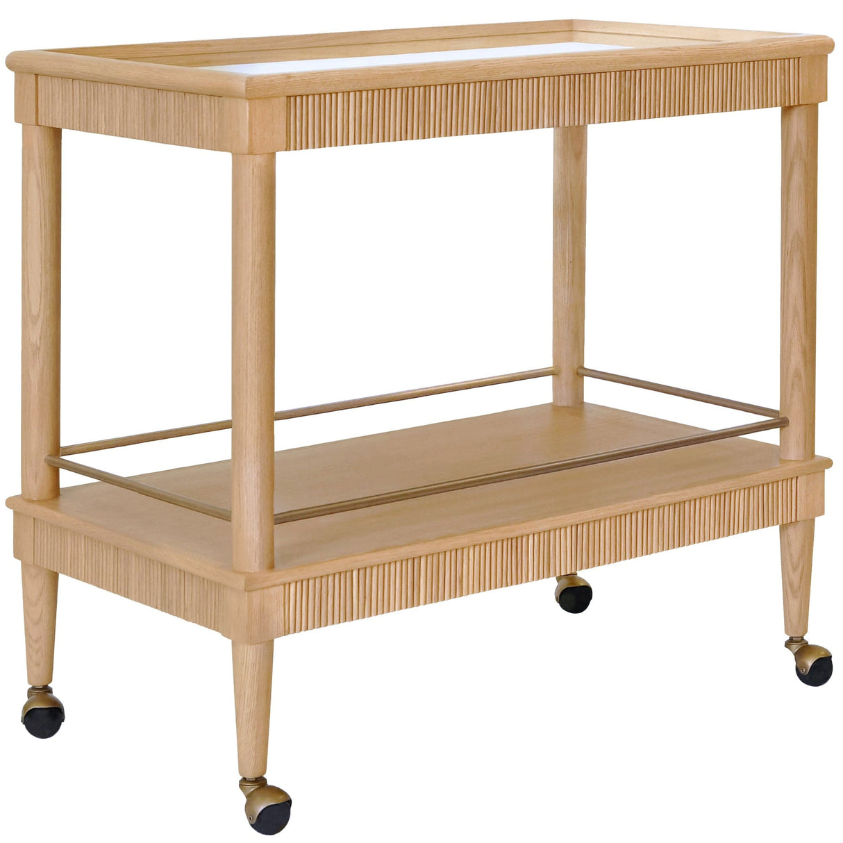 Worlds Away Dublin Bar Cart Bar Cart