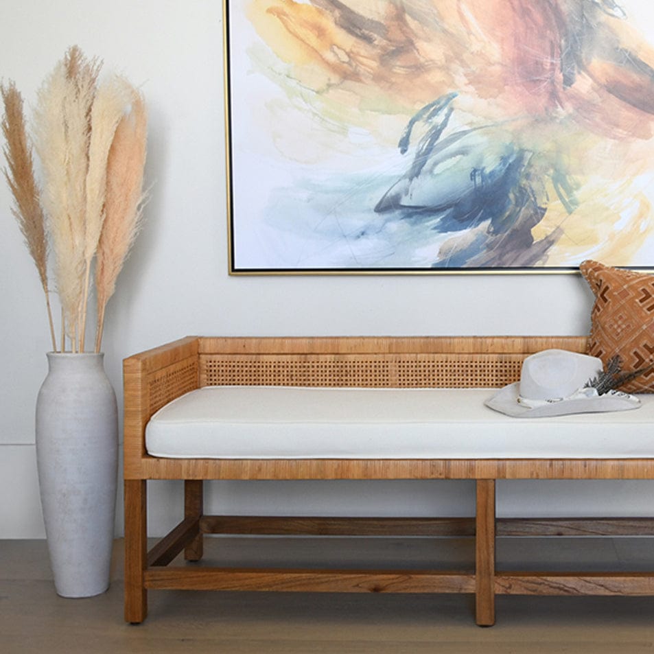 Worlds Away Monterey Bench Benches worlds-away-MONTEREY 607629035927