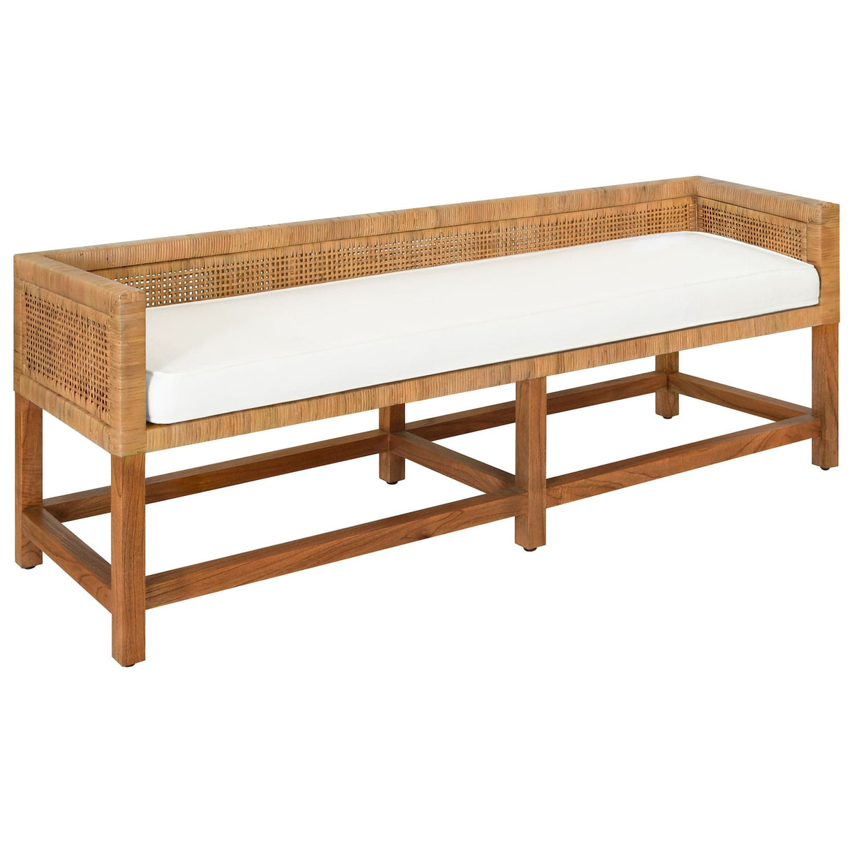 Worlds Away Monterey Bench Benches worlds-away-MONTEREY 607629035927