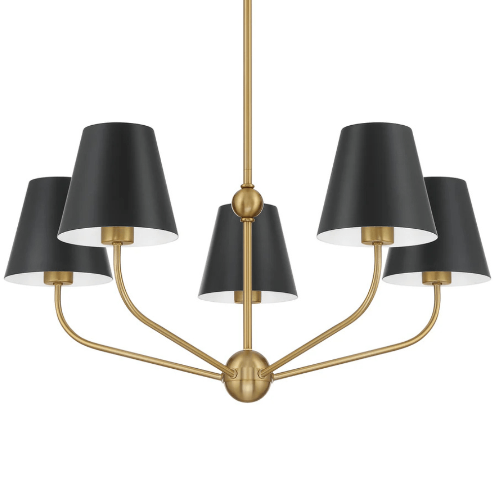 Xavier 5 Light Chandelier Chandelier XAV-B9315-VG-MK 633779099533