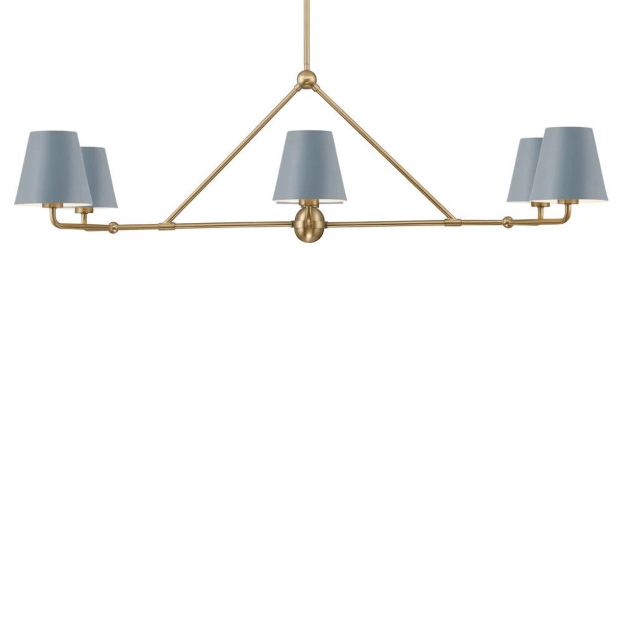 Xavier 6 Light Chandelier Lighting XAV-B9306-VG-BL 633779093555
