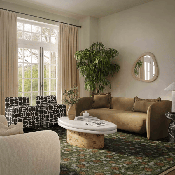 Yarrow Stool Ottomans + Stools