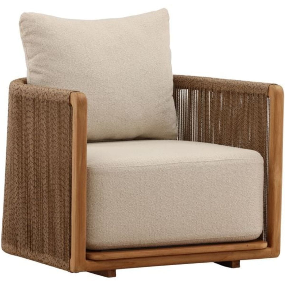 Zosia Outdoor Sofa Chair Outdoor Occasional + Accent Chairs DOV97005-SAND