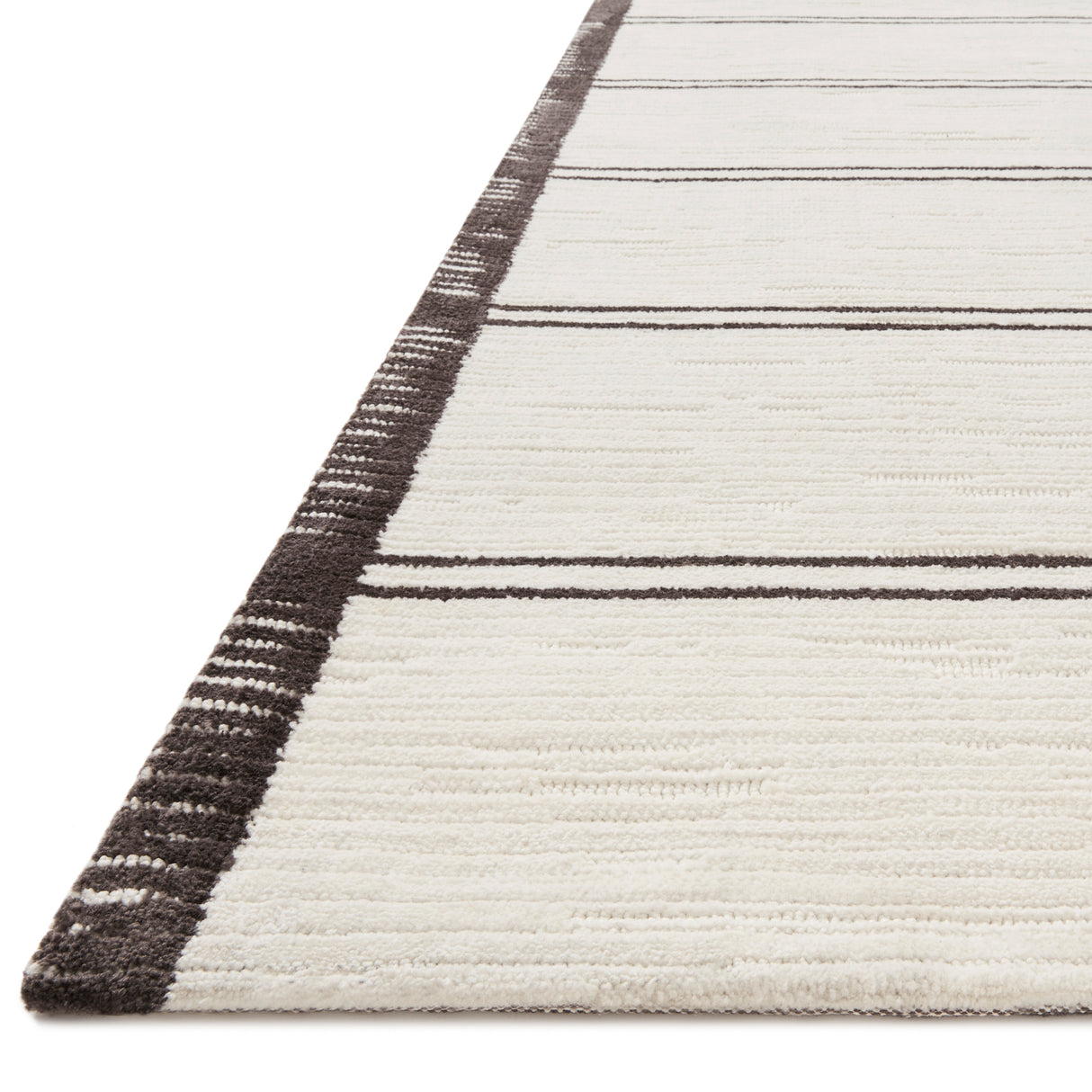 Loloi Magnolia Home Logan Rug - White/Mocha-02WHMC5076