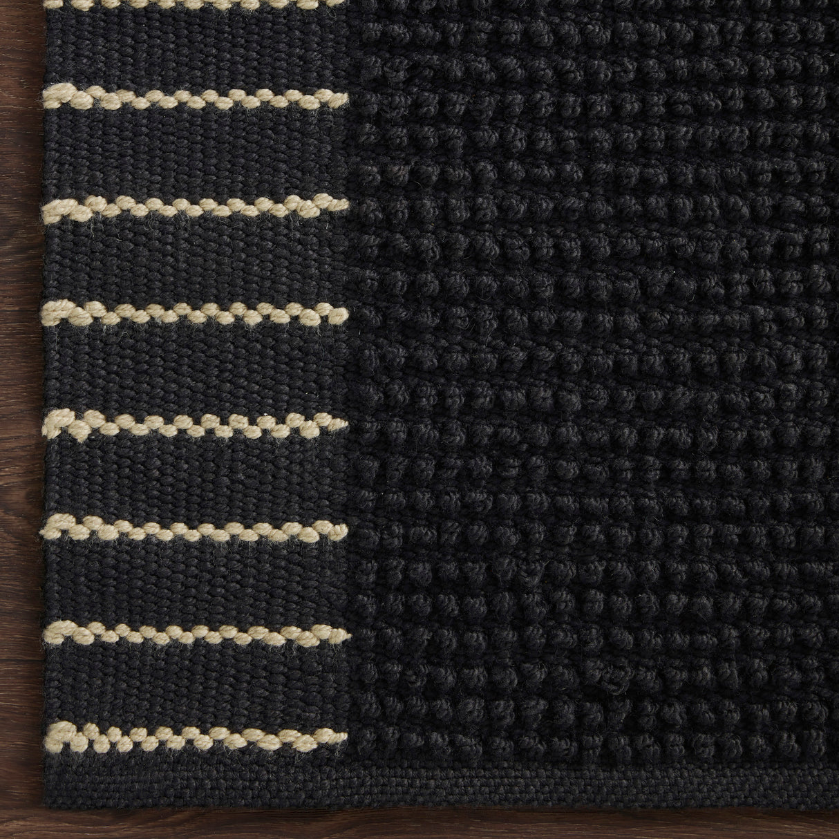 Loloi Magnolia Home Sadie Rug Black-01BL00