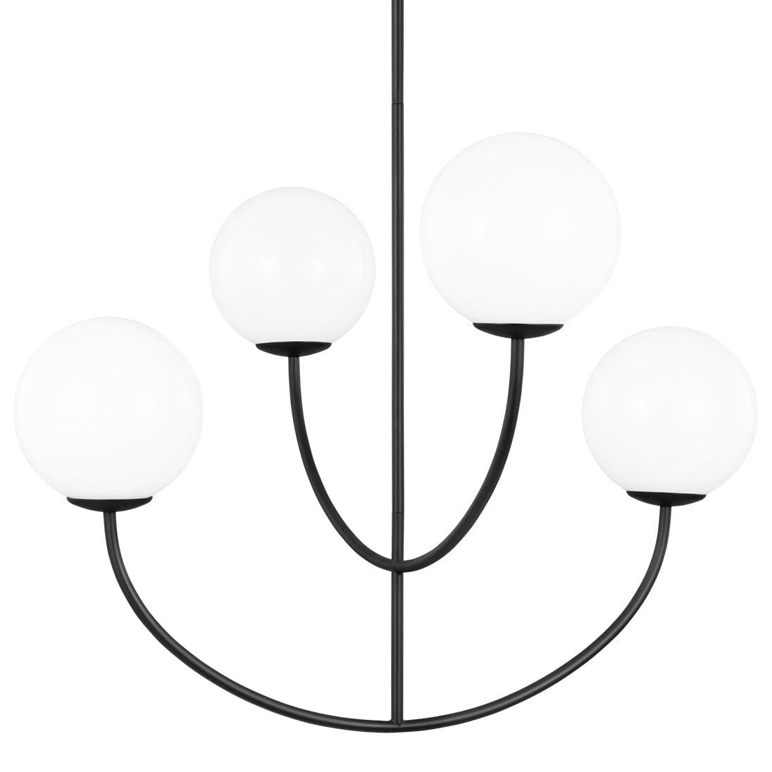 AERIN Galassia Four Light Chandelier Lighting aerin-AEC1054MBK 014817615968