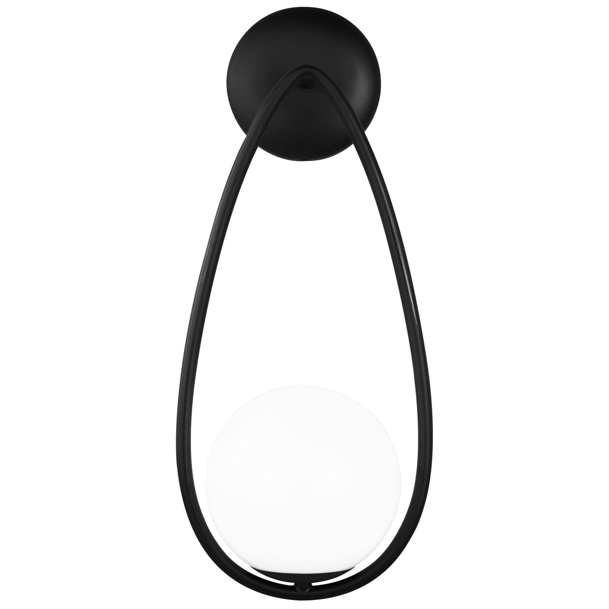 AERIN Galassia One Light Sconce Lighting aerin-AEW1011MBK 014817616095