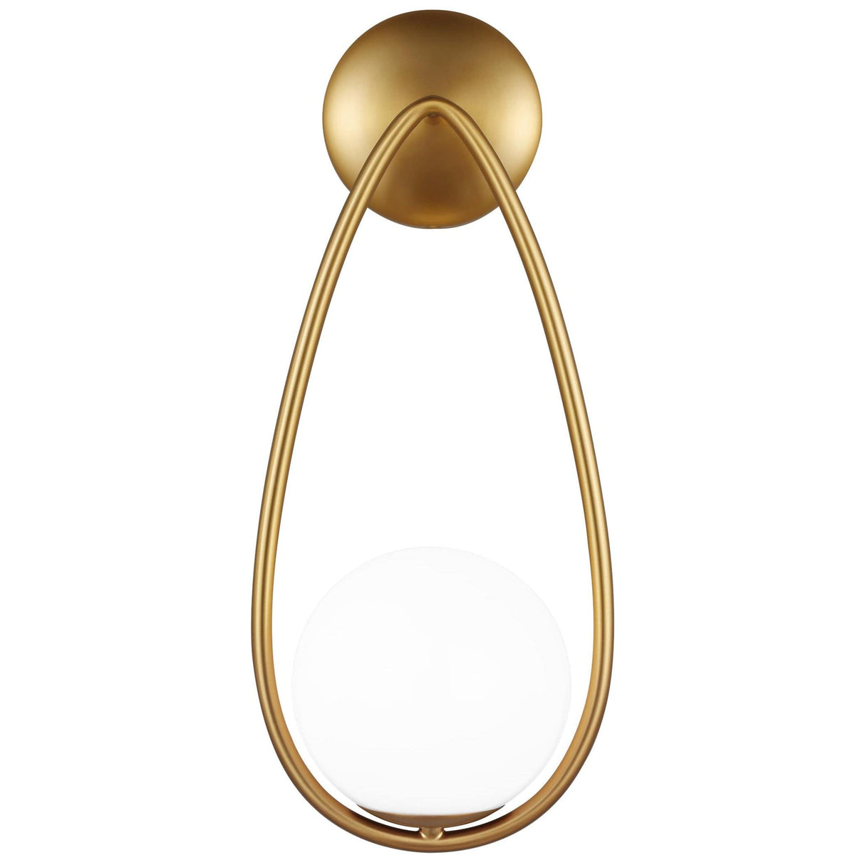 AERIN Galassia One Light Sconce Lighting aerin-AEW1011MBK 014817616095