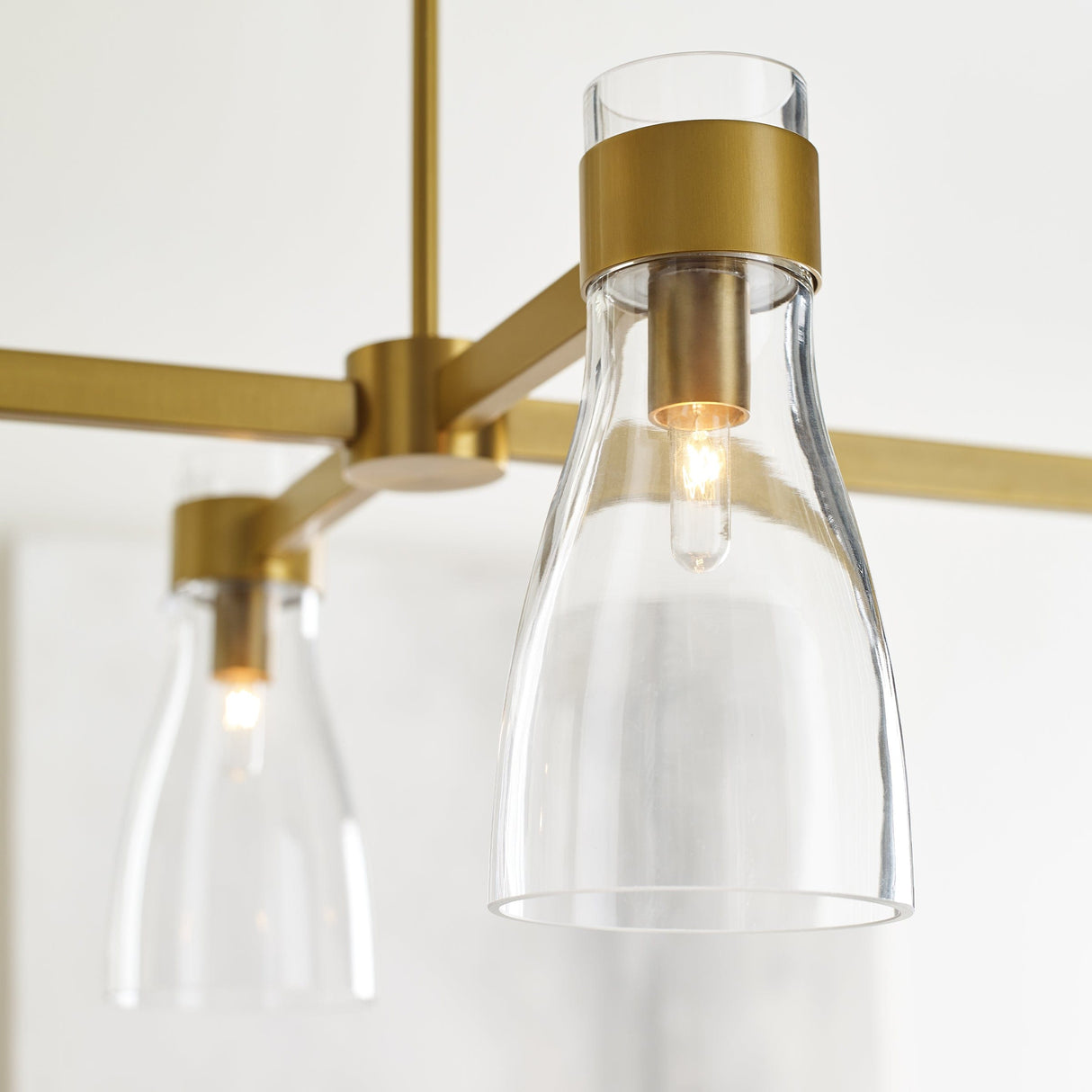 AERIN Moritz Four Light Linear Chandelier Lighting aerin-AEC1014BBS 014817615777