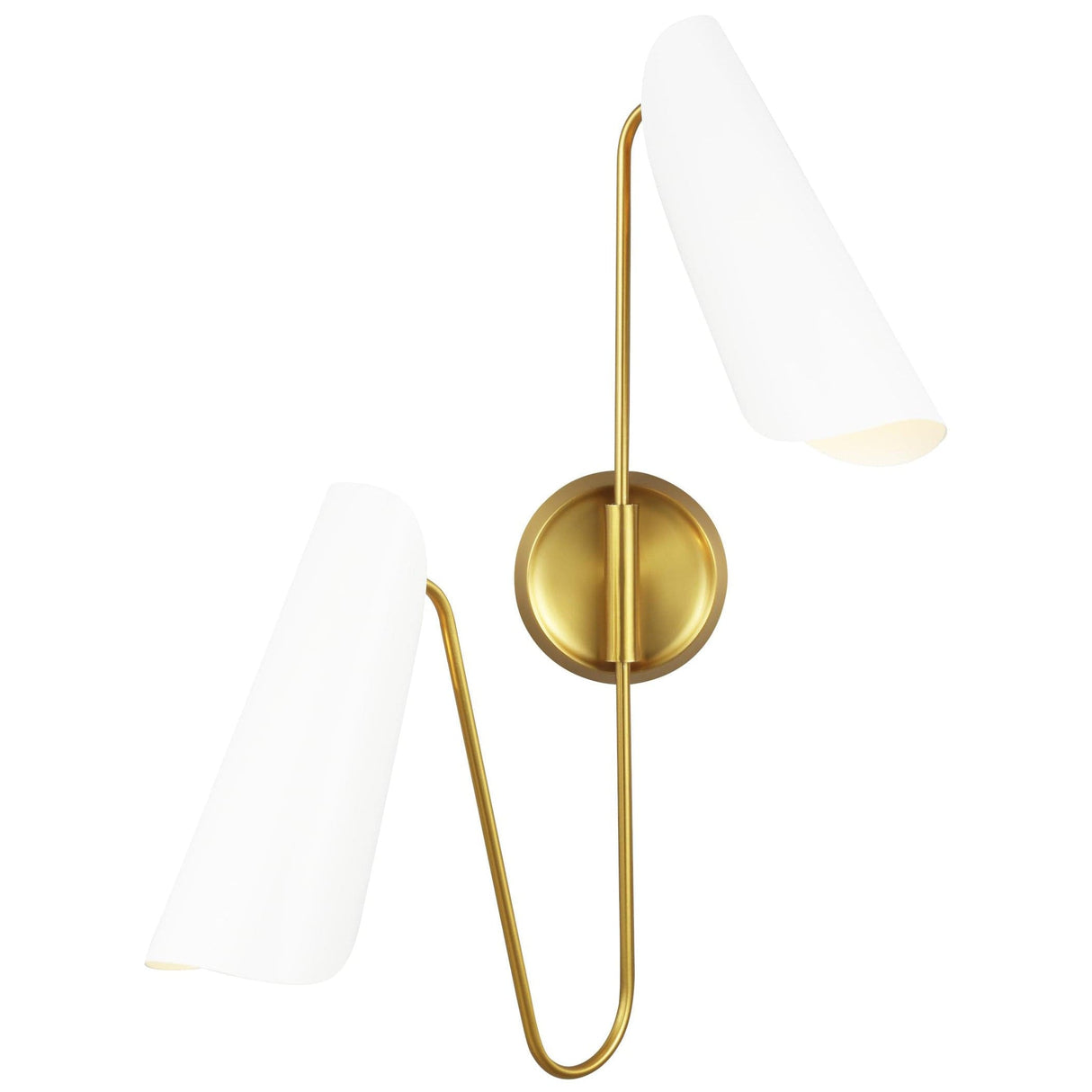 AERIN Tresa Two Light Sconce Lighting aerin-AEW1002BBSMWT 014817615883