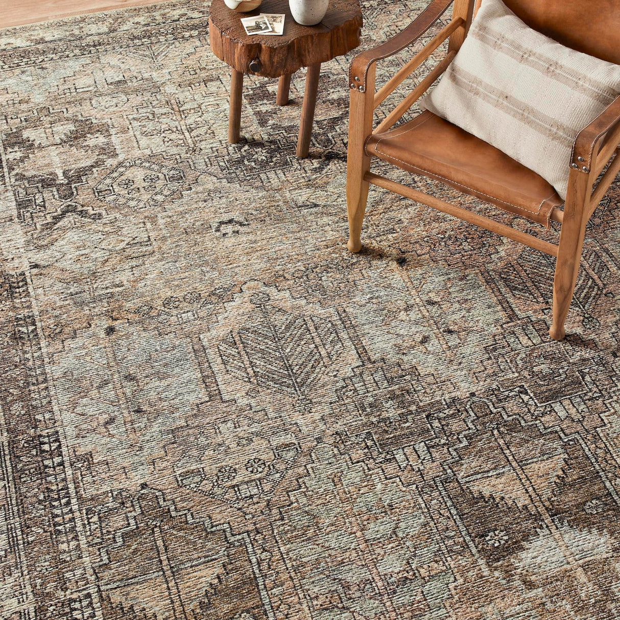 Amber Lewis Billie Rug - Clay/Sage Rugs
